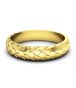 Тематическое кольцо "Чешуя" (Мод. 407)